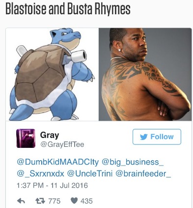 Blastoise And Busta Rhymes