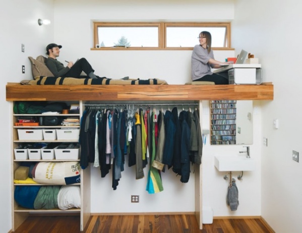 Lofted Lounge Area