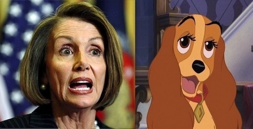 Nancy Pelosi as Lady