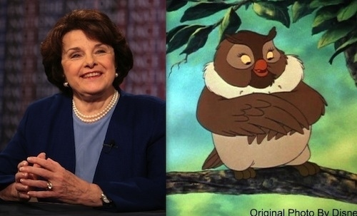 Dianne Feinstein as Big Mama