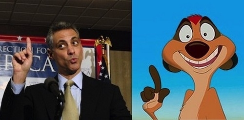 Rahm Emanuel as Timon