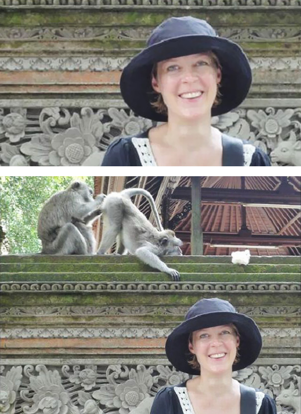 Just Taking A Photo In Front Of A Nice Building. Oh, Wait