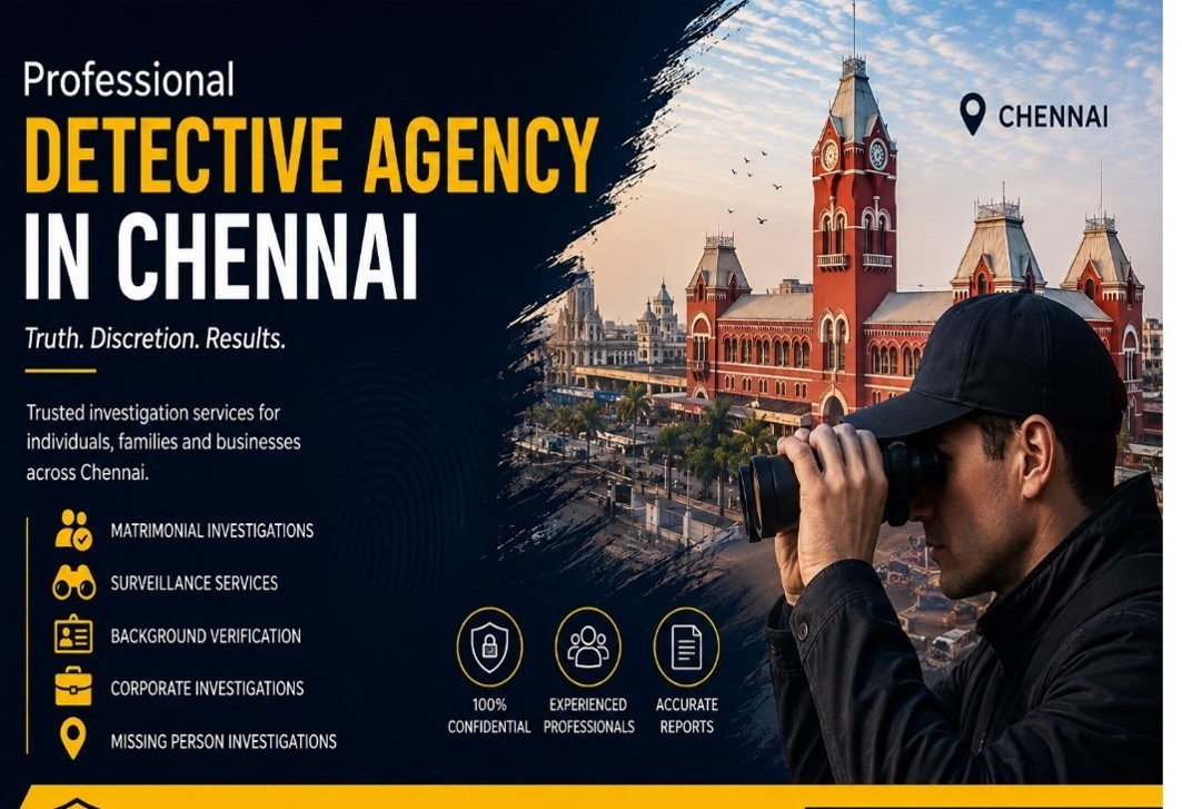 How to Choose a Reliable Detective Agency in Chennai