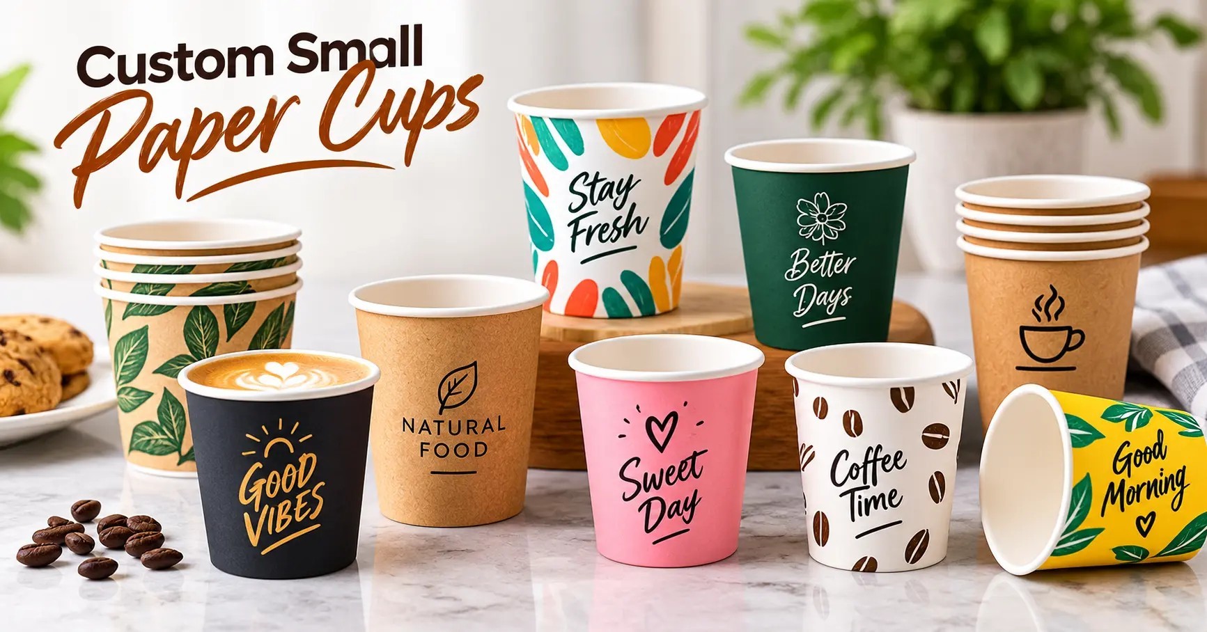 Custom Small Paper Cups and Their Uses in Everyday Service