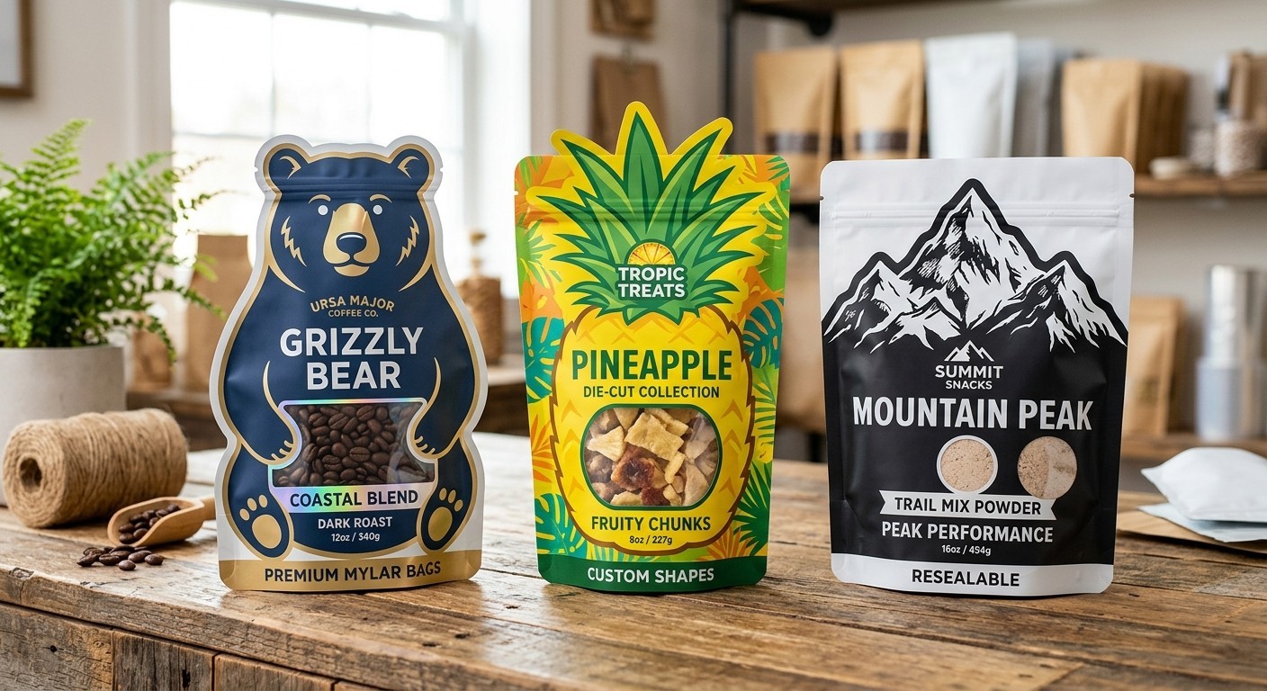 The Benefits of Using Custom Die-Cut Mylar Bags for Goods
