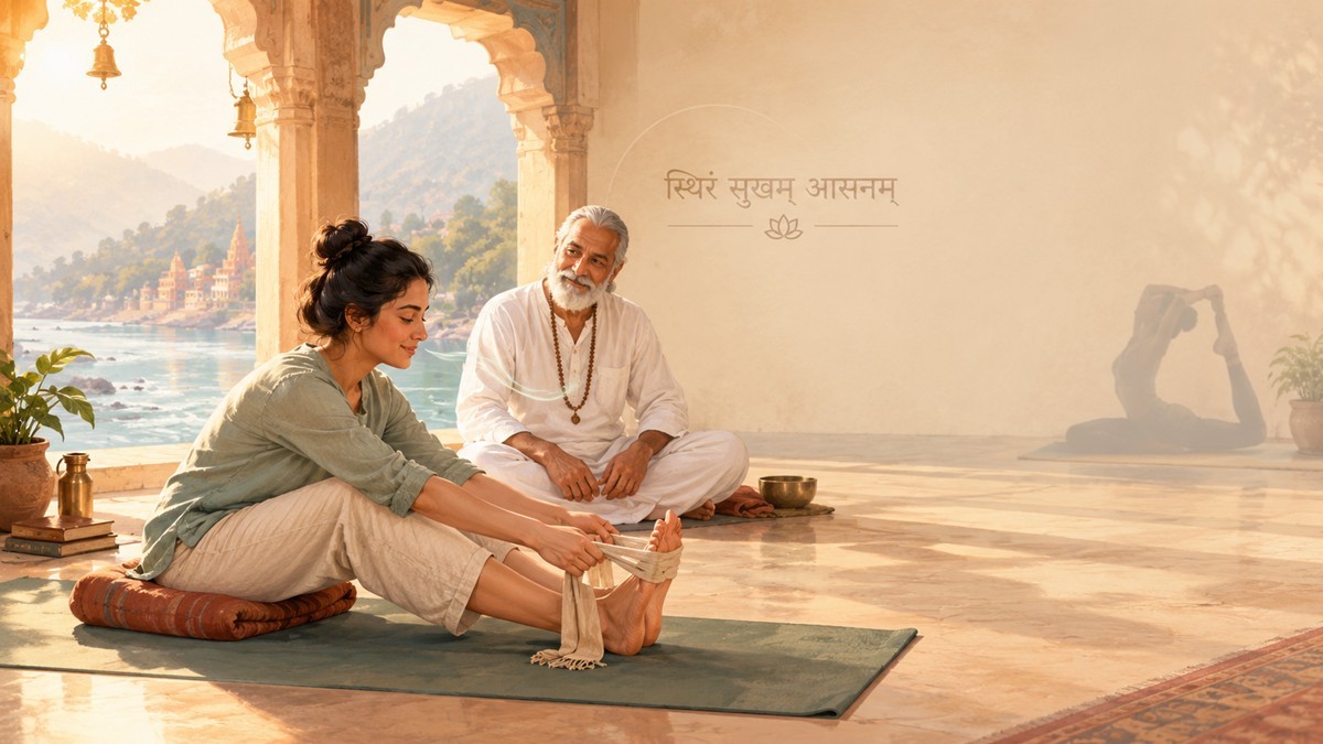 "I'm Not Flexible Enough": What Traditional Rishikesh Masters Want Stiff Beginners to Know