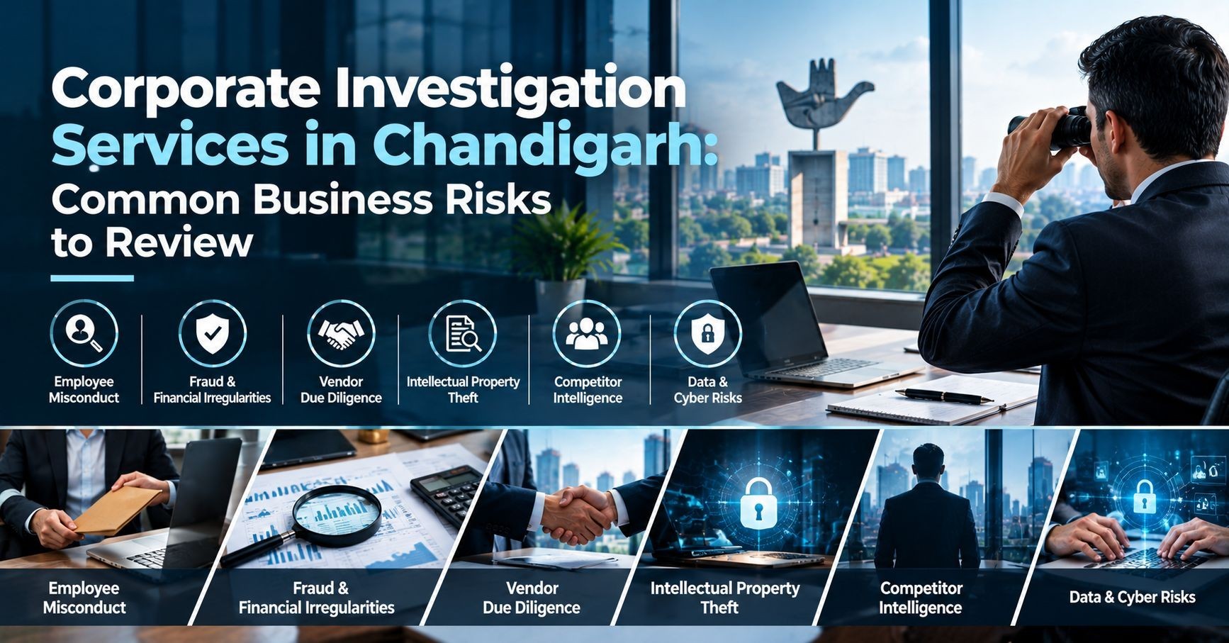 Corporate Investigation Services in Chandigarh: Common Business Risks to Review